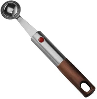 ROMISBABA Scavino Melone in Acciaio Inossidabile Professionale Cucchiaio Palline Frutta Ergonomico per Casa Bar e Ristorante Facile da Pulire e Maneggiare