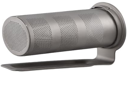 Besttoolifes Tee-Ei aus Titan, feines 0,25 mm Edelstahl-Sieb für losen Tee, Gewürze und Kräuteraufguss, passend für 350-ml-Tassen, Haken-Design zum Aufhängen (1 Packung)