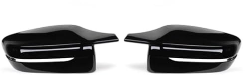 G30 G38 Außenspiegelkappen In Schwarz Für BMW 2 3 4 5 7 Series G20 G21 G28 G22 G11 G12 G42 M4 Style Links Und Rechtslenker Rückspiegelkappe(LHD-Bright black)
