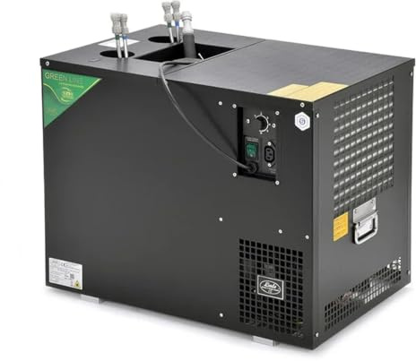 Bierzapfanlage AS-110 4-leitig Durchlaufkühler Nasskühler Untertheke Green Line 110 l/h Kapazität