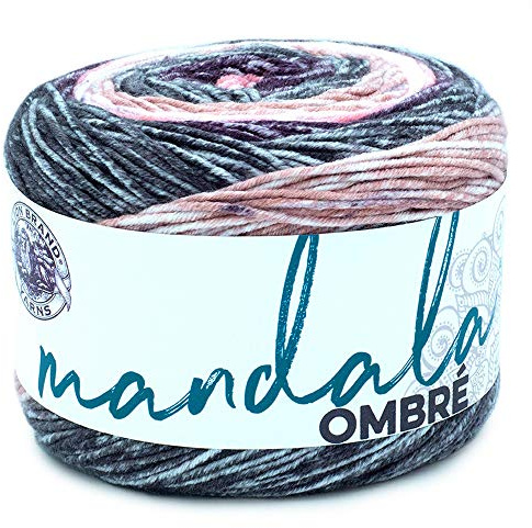 Lion Brand Yarn Mandala Ombre Yarn, Felicity