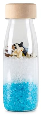 Petit Boum - Bouteille Arctic Spy I Un Microcosme dans Chaque Bouteille | Découvrir, Écouter et Apprendre | Stimulation Sensorielle | Bouteilles Sensorielles pour Enfant