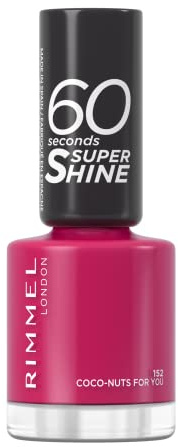 Rimmel London Colour Your Way 60 Second Super Shine Nagellack - 152 Coco-nuts For You, 8 ml