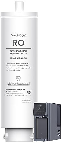 Waterdrop A1-RO Filter, Replacement for A1 RO System, 12-Month Lifetime | Countertop Reverse Osmosis Filter, Enhanced Filtration, Long Filter Lifespan, Easy and Quick Filter Replacement