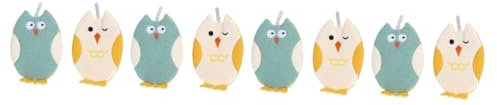 FRCOLOR 8pcs Boys and Girls Bath Towels Adorable Animal Bath Mitts Exfoliating Shower Scrub Mitts for Boy Girl Rabbit Towel