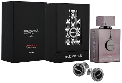 ARMAF Club De Nuit Intense Man begränsad utgåva ren parfym 105 ml med manschettknappar