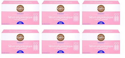 Baby fysiologiskt serum 40 endoser 5 ml - näs- och ögonhygien - konserveringsmedelsfri - lämplig för känslig hud - från födseln - praktiskt enhetsformat - 6 x 40 st