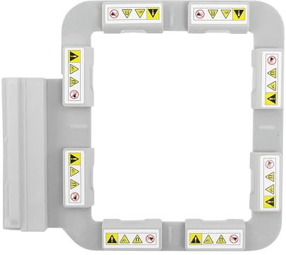 Sew Tech Magnetischer Stickrahmen für Brother Innovis NQ1700E, NQ1600E, NV880E, Stellaire XJ1, XE1, Dream Machine XV8550D, Luminaire XP2, XP3, V3LE, Quattro 6000D, 10,2 x 10,2 cm Starker Magnetrahmen