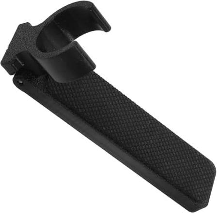 HAMPPLIES Support de Canne de Marche Clip Plastique Pince Fixation Diamètre 2,5 Cm Système Anti-chute pour Bureau Maison Accessoires pour Cannes Personnes Âgées Mobilité Réduite