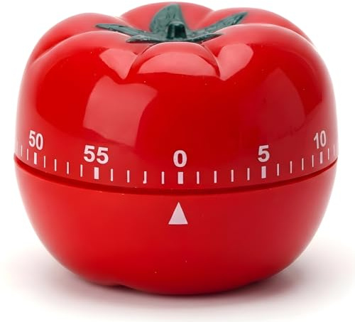 Eieruhr Mechanisch, Kurzzeitwecker Küche, Küchenwecker Mechanisch, Küchentimer, Pomodoro Timer, Große Eieruhr für Küche und Haushalt