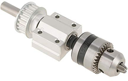 Drehspindelbaugruppe, Hochpräzise, nicht angetriebene Spindel Robustes Metall 1,5~10 mm Spannfutterkapazität 7000 U/min Geräuscharme Spindel