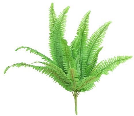 Warmhm Leaved Fern Simulated Green Plants Hanging Plant for House Decor for Home Decor Indoor for Wall Mounted