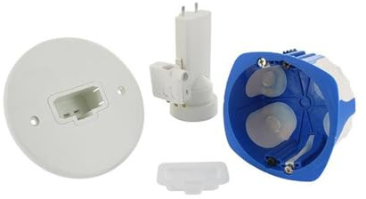 Boitier d'appareillage encastré Multimat No Air applique DCL Ø67mm - prof. 40mm BLM