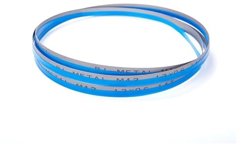 AUNANGLJSCS 3 Hojas de Sierra de Cinta metálica M42 de 44-7/8 x 1/2 x 0,025 o 1140 mm x 13 mm x 0,65 mm x 14 Dientes por Pulgada.(14tpi)