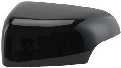 Zierkappe Seite Spiegel Abdeckung Kappe Tür Zubehör Für Ford Für Ranger T6/PX Für Everest 2012-2021 Seitenspiegel Kappe(Black Left)