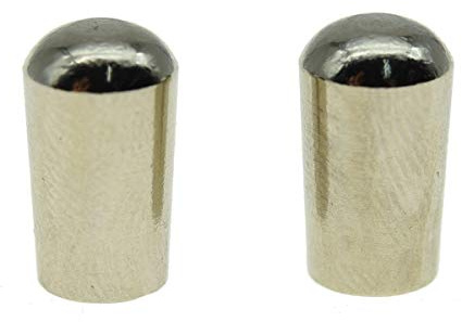 KAISH M3.5&M4 Nickel Metal LP Guitar 3 Way Toggle Switch Tip Pickup Switch Knob for Epi Les Paul