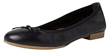 Tamaris dam klassisk ballerina 1–22116-26 vit, marinblå, 38 EU