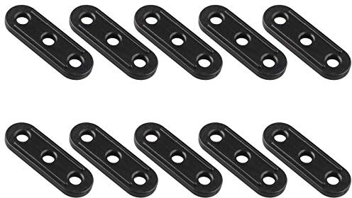 Futheda Lot de 10 tendeurs de Corde à 3 Trous pour Tente, tendeur de Corde de réglage pour Camping, randonnée, randonnée, Sac à Dos, abri de Pique-Nique, activités de Plein air