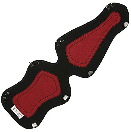 Jackalope MAX Protect Armschutz | extra langer Unterarmschutz 33 cm aus Microfaser, verstellbarer Armschutz mit Schnürung für Bogensport
