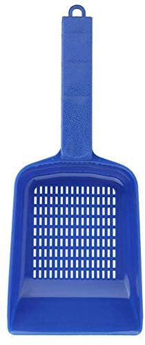 GOTOTOP Multifunktionale Aquarium Sandschaufel Auslaufwasser Wasser Landschaftsbau ABS Kunststoff Aquarium Praktische Reinigungswerkzeuge (10.04x4.13inch) | Schnelles Wasserablaufen beim Schaufeln, rutschfester Griff bei nassen Händen, abgerundete Ecken schonen Scheiben, für Süß- u