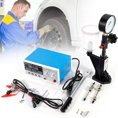 DLAZUM Diesel-Injektor-Tester, Kompressionskit, Diesel-Common-Rail-Injektor-Tester, Diesel-Common-Rail-Injektor-Tester, Diesel-Piezo-Injektor-Tester