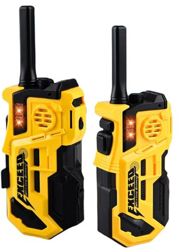Uhngw Walkie-Talkies für Kinder - Reisespiel Spielzeug Walkie Talkies - 2 Stück drahtloses Langstreckenradio, Spielzeug für Kleinkinder, Campingspiele für Jungen und Mädchen