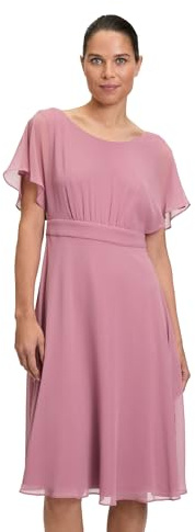 Vera Mont Damen Cocktailkleid Kurzarm 42, Desert Rose