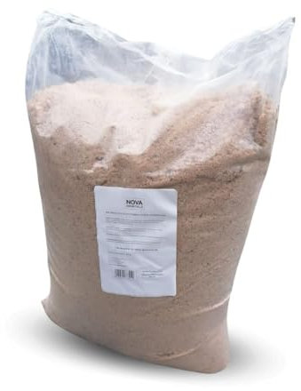 NovaMinerals Streusalz 25kg mit Antibackmittel – Effektives Auftausalz für Winterdienst & Schneeräumung – Enteisungsmittel für Straßen, Gehwege & Parkplätze – Streugut für Sichere Winterwege