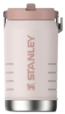 Stanley 1913 Iceflow Flip Straw 2.0 Jug 1.9L - Rose Quartz | 20 Horas Fría - 4 Días Helada - A Prueba De Fugas - Botella Agua Acero Inoxidable - Sin BPA - Apta Para Lavavajillas