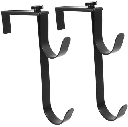 BESPORTBLE 2pièces Crochets pour Clôture De Piscine Doubles Et Robustes Support pour Équipement De Piscine Serviettes Et Écumoires Facile à Installer
