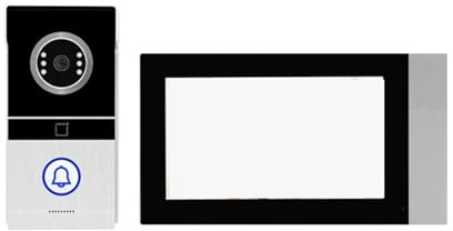 DMETE di videocitofono da 7 pollici 1080p con telecamera for visione notturna, supporto for sblocco remoto, integrazione con app Smart Home for esterni Notifiche in tempo reale