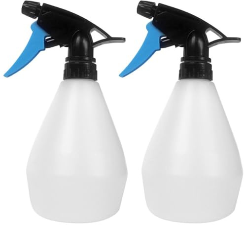 GLEAVI Lot de 2 Pulvérisateurs à Pression pour Reptiles et Jardinage, Arrosoirs D’intérieur 500 Ml en Plastique Robuste, Pulvérisateur D’eau Fine pour Plantes et Terrariums, Outil
