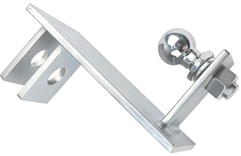 Kugelkopf Anhängerkupplung für Traktor, 50MM Kombikupplung Zugmaul und Kugelkopf, Anhängelast 3T, Rangierhilfe PKW-Anhänger Kombikupplung, Rangierhilfe Anhänger Zugmaul für PKW Anhänger