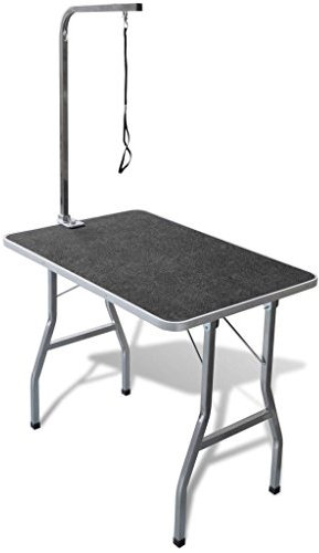 XIAOGUANG Trimmtisch Schertisch mit Schlinge für Hunde Katzen Klappbar, Hundefriseur Tisch, Hunde Zubehör, Frisiertisch Hund, Hundefriseur, Hunde Blower, Hundefriseur Zubehör,