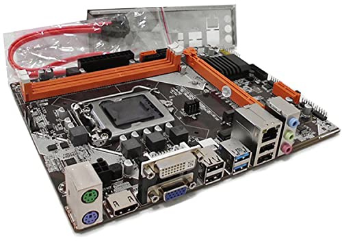 SIMPLETEK – Scheda Madre Micro-ATX Socket 1155 B75 | 2x DDR3 fino a 16GB | HDMI, 1x M2 PCIe x16 / x1 | 2° 3° Gen