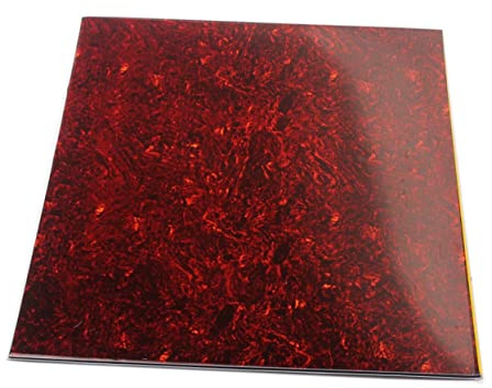 OFFSCH Schlagbrett-materialblätter Für Akustikgitarren Selbstklebende 3-lagige Schlagbrettrohlinge Acryl Und Pvc Schlagplatte Stil „old Tortoise Shell“