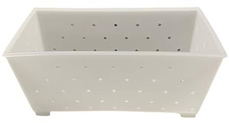 GN LTD Cheese Making Mould 28 - Small Rectangular Mould for Feta Style Cheeses