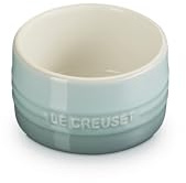 Le Creuset Stoneware Ramekin with straight wall, Stackable, 200 ml, Sea Salt