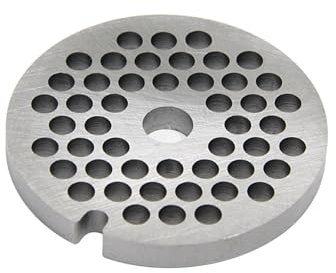 4,5 mm #5 Fleischwolf-Gitterscheibe, rostfreies Gitter, Fleischwolf-Plattenteile, kompatibel mit Bosch MFW15 MUM5, kompatibel mit Zelmer 886,5, kompatibel mit Philips, kompatibel mit Kenwood, D = 53 m