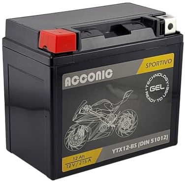 ACCONIC Sportivo Gel (YTX12-BS)