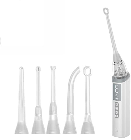 Tonsil Stone spruta for tonsil stenborttagning, bärbar uppladdningsbar tandvård for vuxna Tandläkare rekommenderad lösning for dålig andedräkt(008)