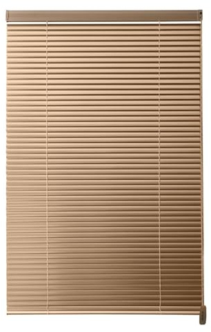 Mini persiane in alluminio senza fili, 2,5 cm, tende veneziane in metallo, per uso interno, perfette per casa, ufficio, cucina, trattamento finestre orizzontali (larghezza 40 x altezza 130 cm)