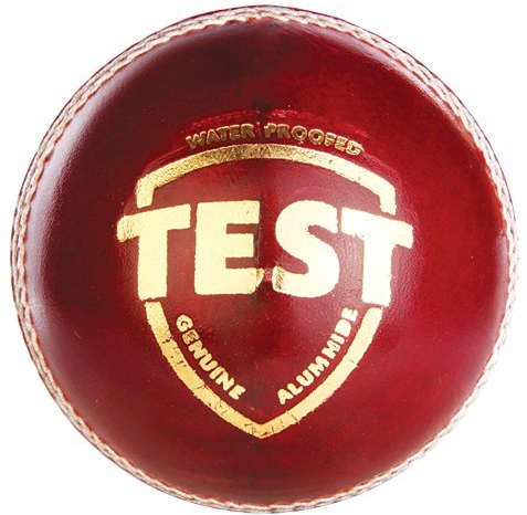 SG Test cricket sport kollektion original läder cricketboll (röd)