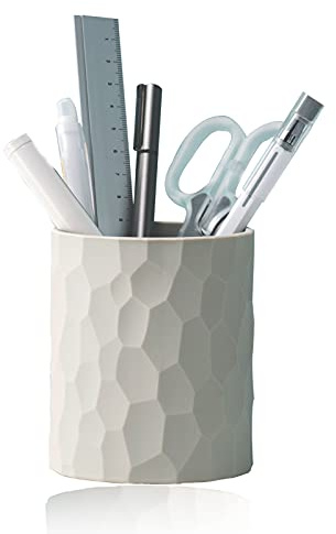 minimaliving Stifthalter, nordischer Stil, wasserdichter Silikon-Stifthalter für den Schreibtisch, multifunktionales Bürozubehör für Zuhause, Kinder und Schule (hellgrau)