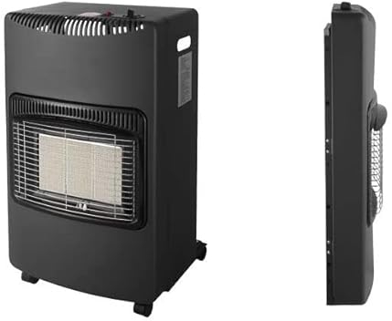 GSC EVOLUTION - Estufa de Gas Butano 4200W - Triple sistema de Seguridad, Plegable, Cerámica, Llama Azul, 3 modos, 20-80m²