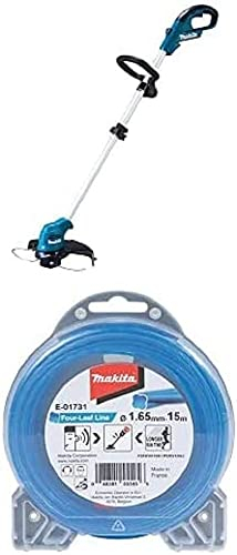 Makita UR100DZ Akku-Rasentrimmer 12V max. (ohne Akku, ohne Ladegerät) + Mähfaden Four Leaf 1,65mmx15m