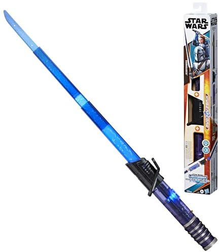 Star Wars Lightsaber Forge Kyber Core Darksaber, mit Leuchteffekten im transparenten Kern, Spielzeug für Kinder ab 5 Jahren, perfekt als Teil eines Superhelden-Kostüms, etwa zu Halloween