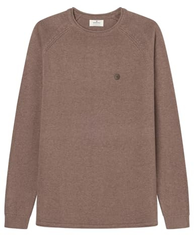 SPRINGFIELD Gg7 Basic Roll Up Pullover with PU Logo Jersey Básico Hombre