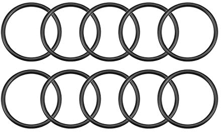 sourcing map Nitrile Caoutchouc Joints Toriques 32mm OD 27mm ID 2.5mm Largeur Métrique Nitrile Caoutchouc Joint Étanchéité Paquet de 10