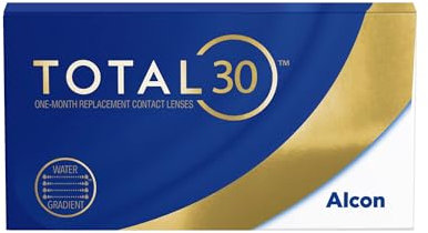 TOTAL30 lenti a contatto mensili, confezione da 6 lenti, BC 8.4 mm, DIA 14.2 mm, -03.50 diottria